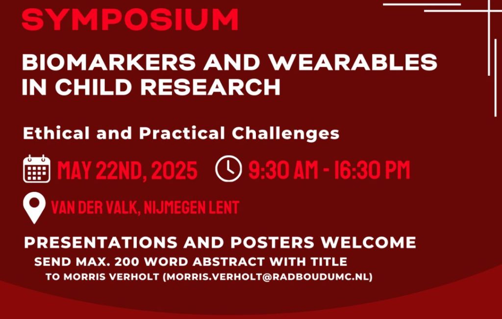 congres poster biomarkers and wearables in child research